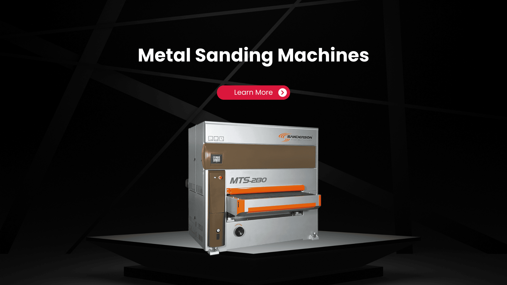 Sanderson metal sanding machines